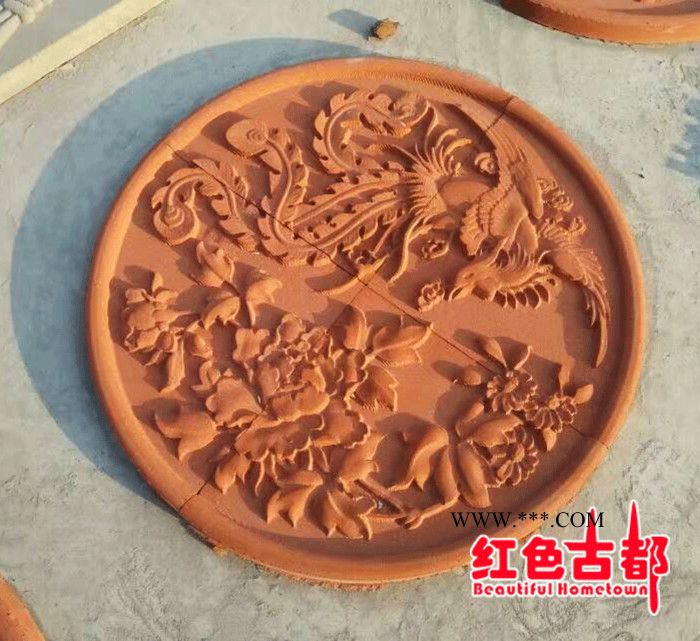 厂家订制天然大理石 花岗岩雕刻画 园林风水球雕刻图2