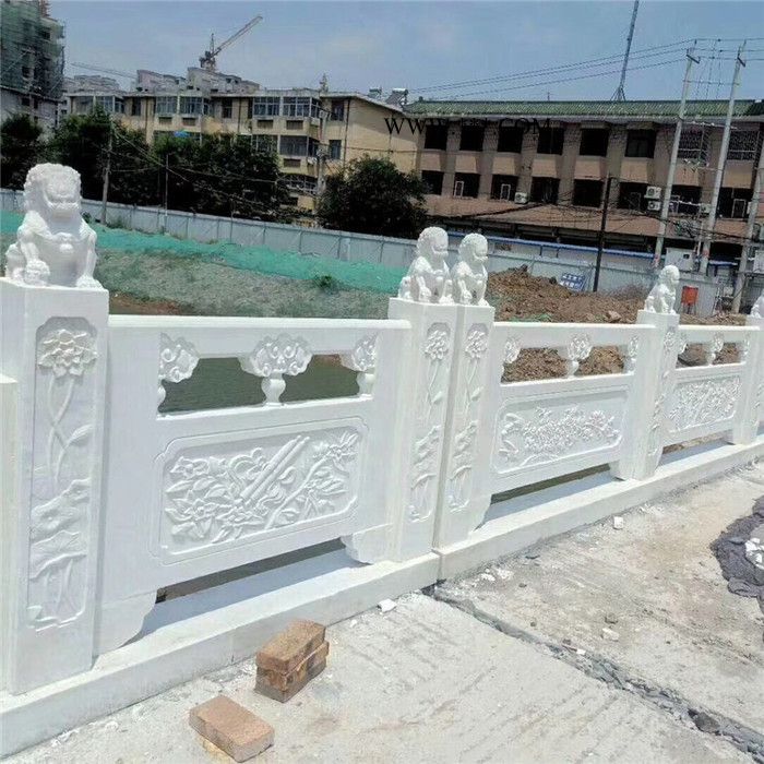 忆石宏 石雕栏杆 寺庙仿古大理石栏杆 青石栏杆 免费设计 安装图8