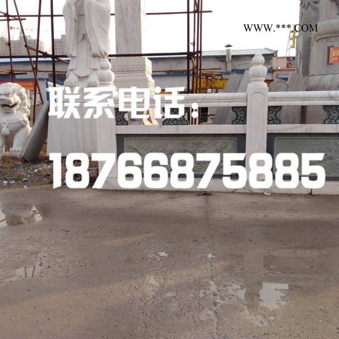 **河道石栏杆 大理石景观护栏 桥梁栏杆图8