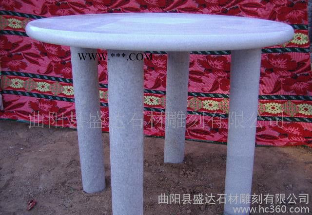 石桌石凳汉白玉大理石石桌石凳庭院户外装饰摆件可加工定做图5