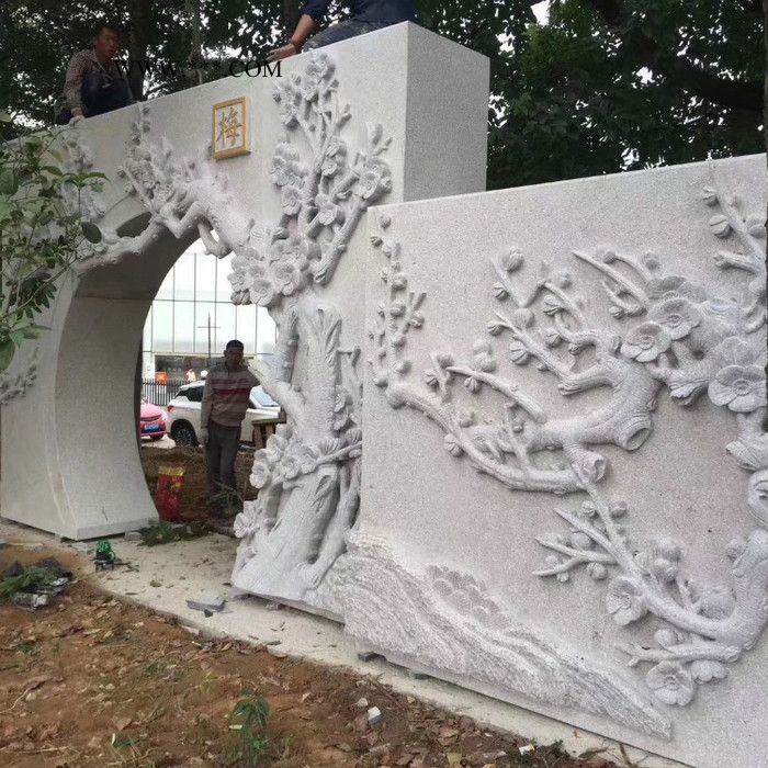 嘉旭大理石浮雕壁画 广场浮雕壁画 汉白玉浮雕壁画图3