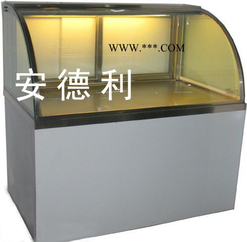 供应安德利大理石面包展示柜 茶镜台面玻璃 深圳订做大理石底座面包展示柜图2