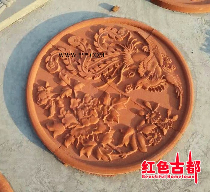 厂家批发 天然大理石 花岗岩雕刻画 园林风水球雕刻图2