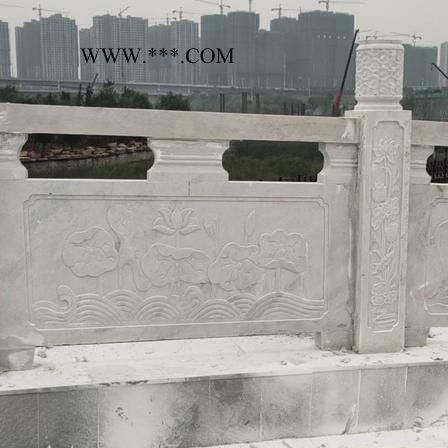 石旭园林雕塑 定制石栏杆 石雕栏杆 大理石栏杆 报价图8