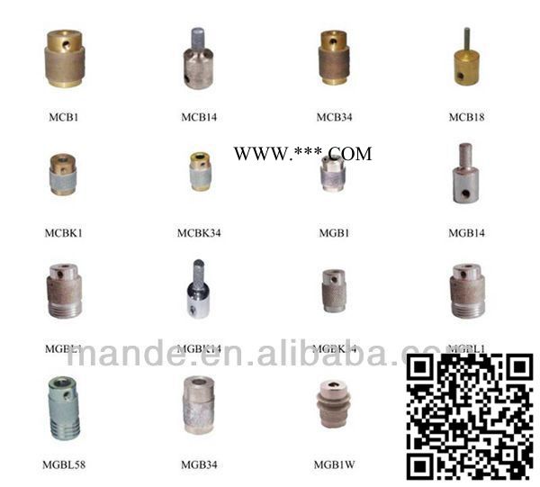 曼德MCBL1金刚石工具 配件锆刚玉砂带链带混凝土翻新片vsm五金电动工具配件研磨打磨玻璃陶瓷去毛刺磨台图3