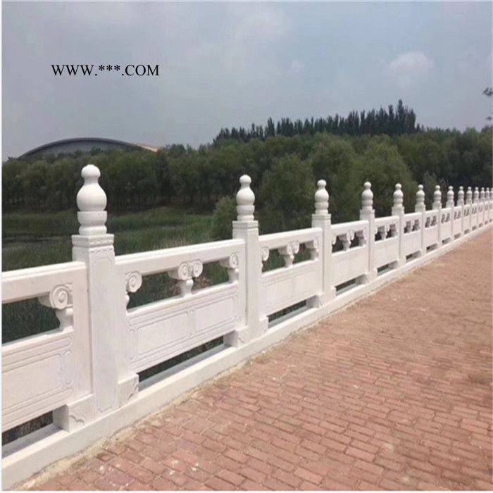 中辉 厂家供应石栏杆 精雕青石石栏杆 定制大理石湖边围栏石栏杆图5