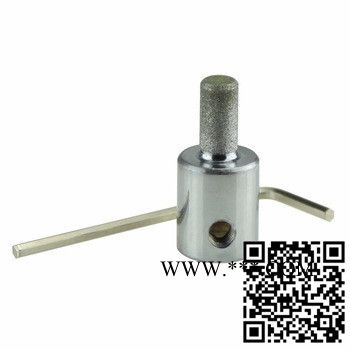 曼德MGB14金刚石工具配件电批抛光海绵轮胶囊抛光机玛瑙切片磨轮镀铬打磨金刚石磨头工具配件玻璃陶瓷图6