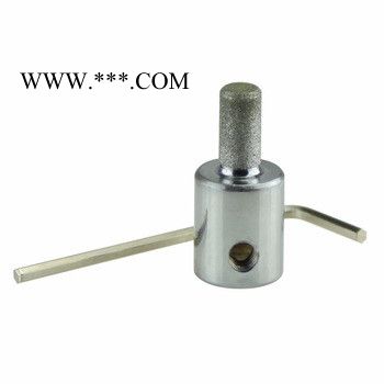 曼德MGB14金刚石工具配件电批抛光海绵轮胶囊抛光机玛瑙切片磨轮镀铬打磨金刚石磨头工具配件玻璃陶瓷图1