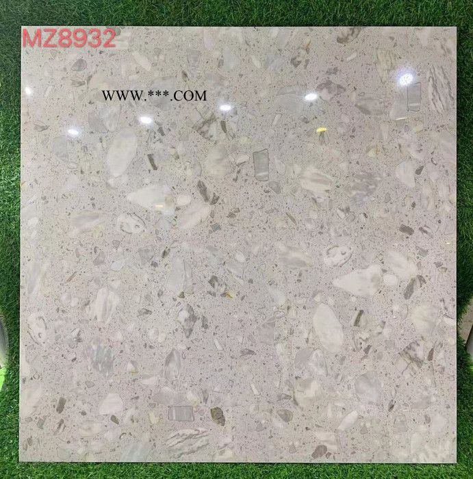 七彩人生 超耐磨-干粒通体大理石瓷砖 仿石砖-纯黑色砖 罗马原石 耐磨防污瓷砖 花岗岩图6