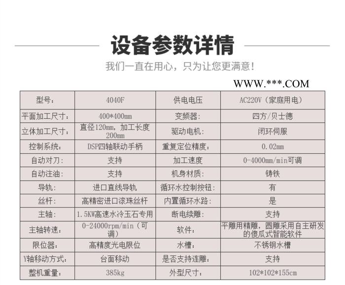 全自动数控小型玉石雕刻机翡翠 玛瑙 工艺品泡沫精雕机4040图7