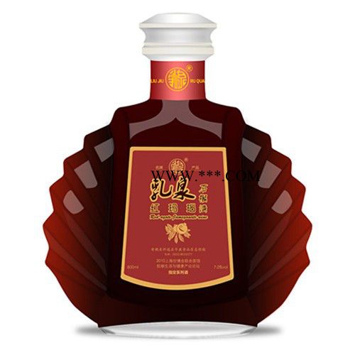 乳泉石榴酒 怀远特产**金奖 乳泉红玛瑙石榴酒2瓶礼盒装图2