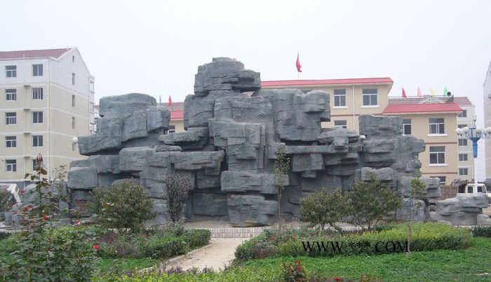 【如源】 假山喷泉    假山修建    假山厂家图2