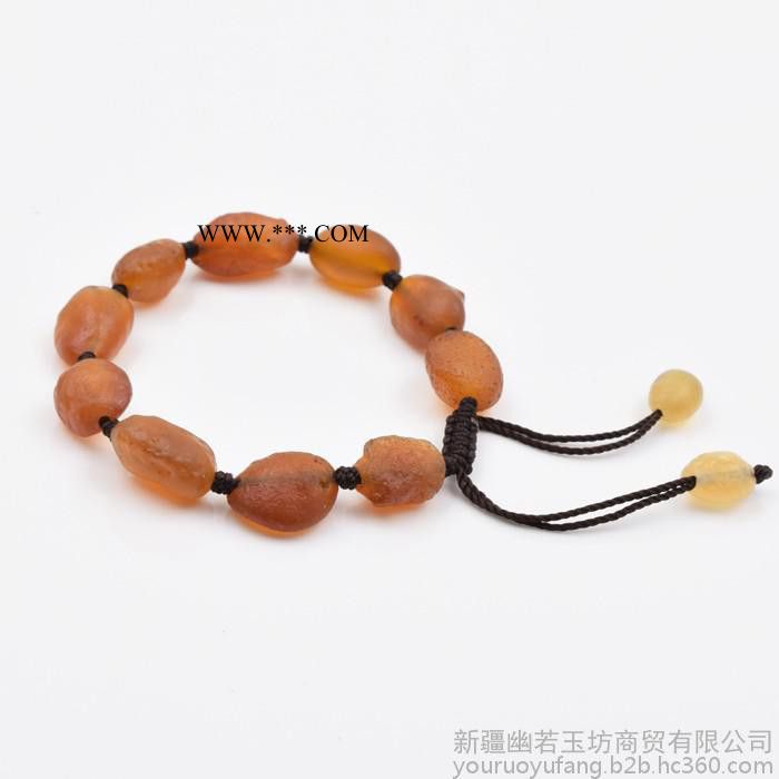 幽若玉坊 新疆天然玛瑙手链 葡萄干玛瑙手链 女款图2