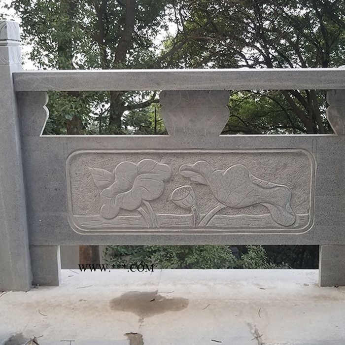 星博石业本 厂加工青石栏杆大理石栏杆花岗岩栏杆河道石栏杆图5