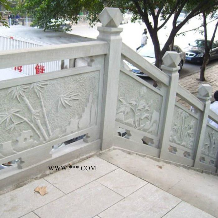 星博石业本 厂加工青石栏杆大理石栏杆花岗岩栏杆河道石栏杆图6