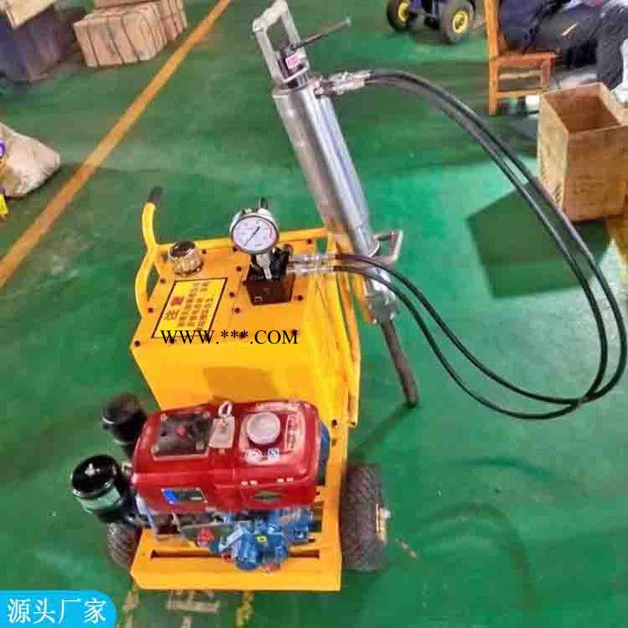悍博小型手持液压岩石分裂机 大理石矿山开山劈石机器厂家图4