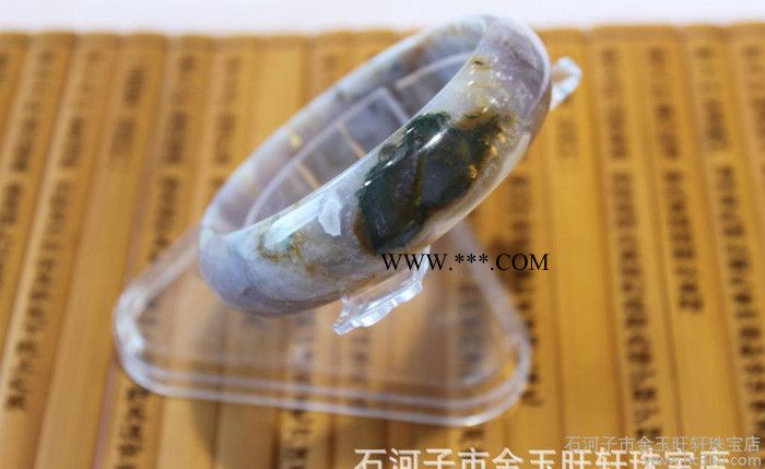 和田玉手镯,玛瑙手镯,新疆手镯,特价新疆和田玉新疆水草玛瑙手镯◇图2