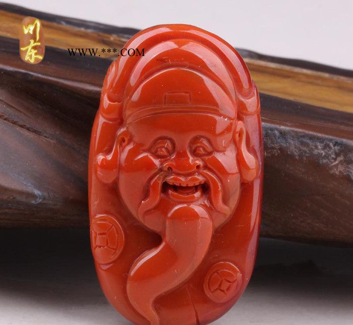 川东珠宝 南红玛瑙精美手工雕刻抛光挂件 直销25-30图3