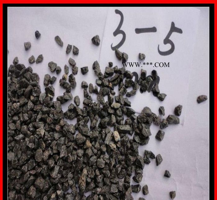 厂价耐材极棕刚玉，棕刚玉段砂3-5mm，AL2O3≥95%，图2