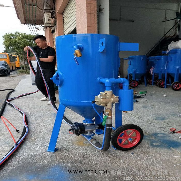 百鑫大理石喷砂机 石碑雕刻打砂机 古镇手动喷砂机 喷砂机厂价直销图2
