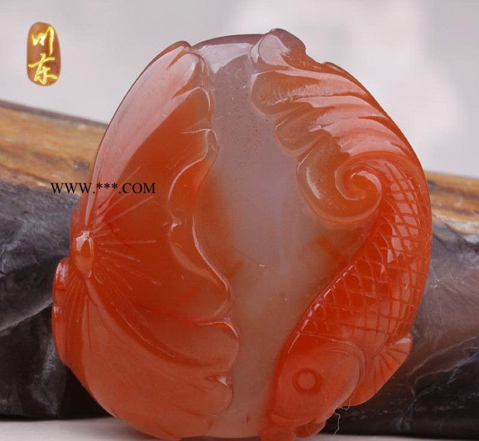 川东珠宝 **南红玛瑙精美手工雕刻抛光挂件 直销55-60图3