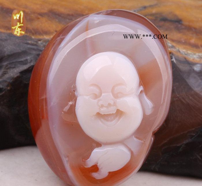 川东珠宝 **南红玛瑙精美手工雕刻抛光挂件 直销55-60图2