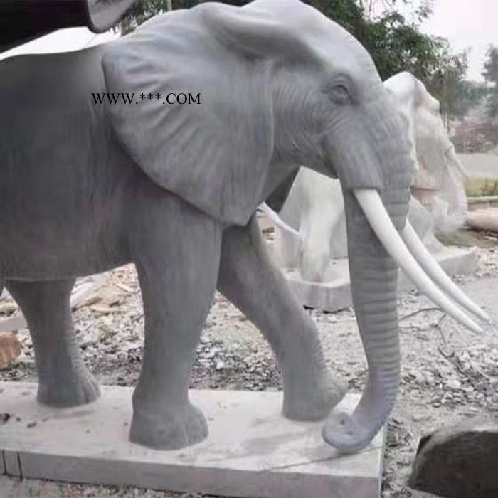 大理石麒麟 公园动物石雕 动物石雕厂家