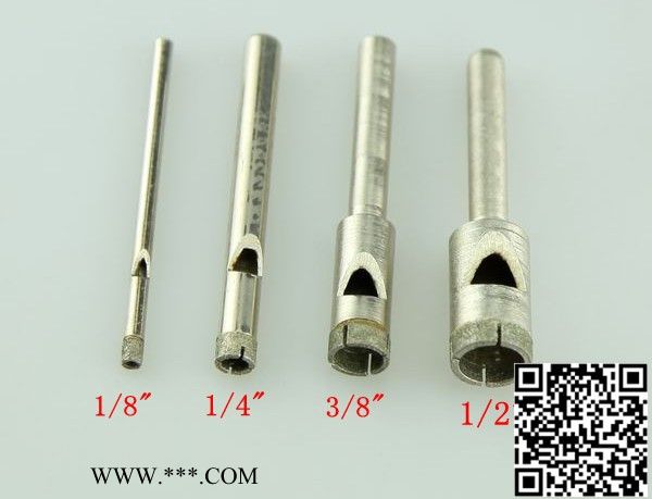 曼德MDR-14 金刚石工具用于玻璃玉石打孔开孔硬质 合金深孔钻头大理石切割片 金刚石笔电动工具配件钻头图2