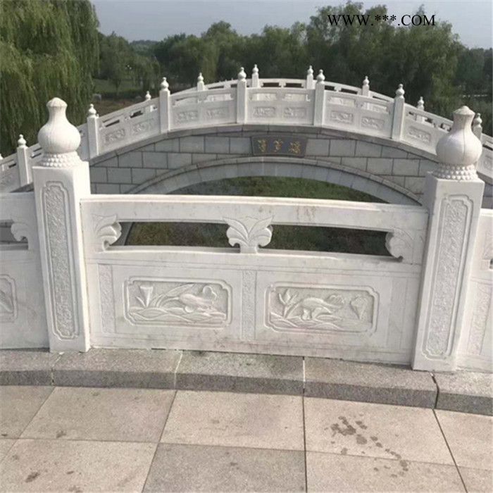 青石石栏杆厂家 公园景区护栏石栏杆 河道浮雕石栏板 大理石石栏杆可定制图1