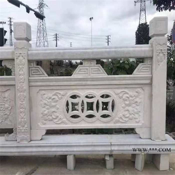 石栏杆 花岗岩石栏杆 石刻石栏杆 公园石栏杆 别墅石栏杆 大理石栏杆 青石栏杆图7