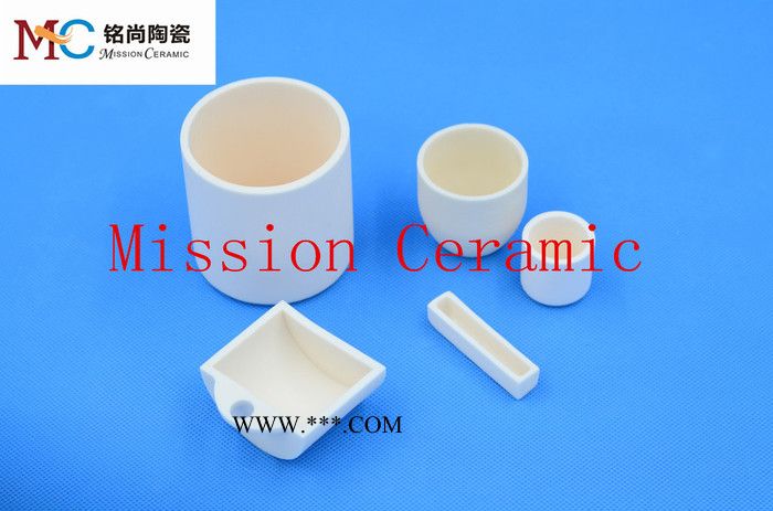95瓷99瓷氧化铝坩埚，瓷舟 刚玉坩埚   高温匣钵图6