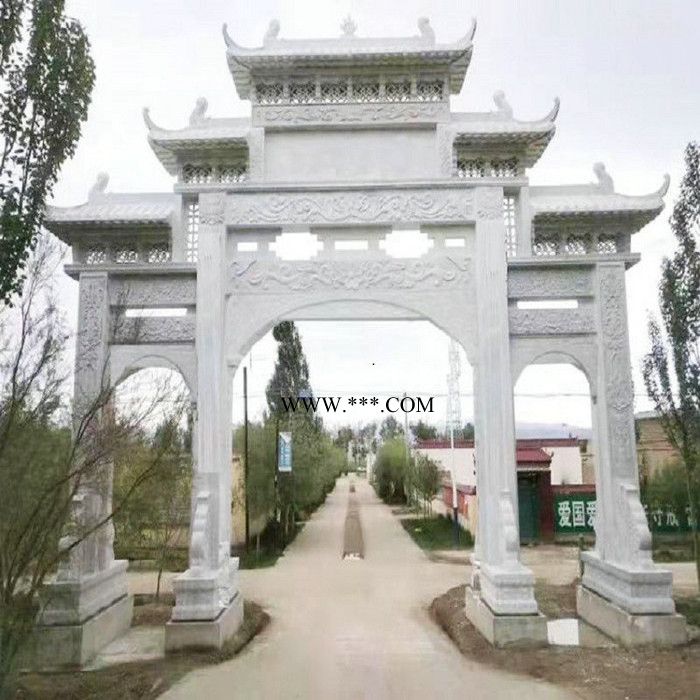 直销  大理石牌坊 大理石牌坊 **价廉图6