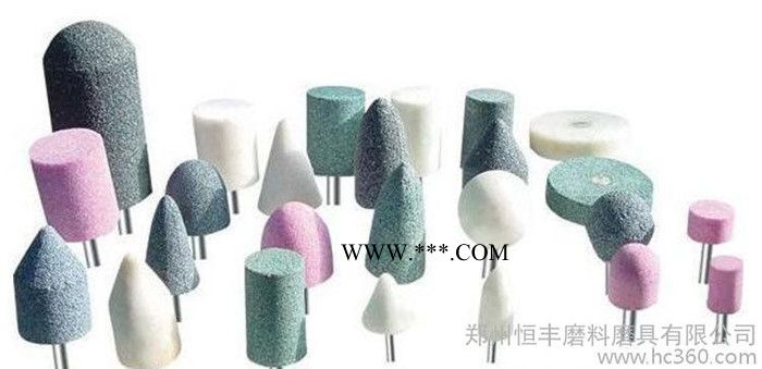 专业定制 铬刚玉带柄小磨头 规格材质砂轮磨头 陶瓷磨具图2