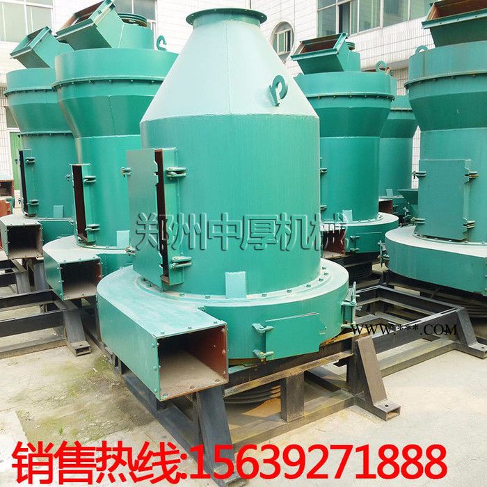 直销90型石灰磨粉机 碳酸钙磨粉设备 郑州建筑垃圾粉碎机价格图3