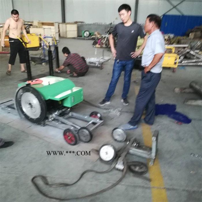 鼎东电动绳锯机大理石花岗岩整形加工绳锯机便携式电动绳锯机供应图5