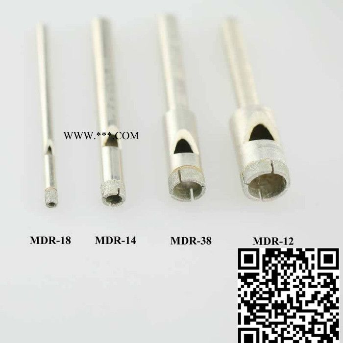 曼德MDR-14金刚石工具用于玻璃玉石打孔开孔压头大理石锯片硬质合金深孔钻头电动工具配件水钻钻头图4