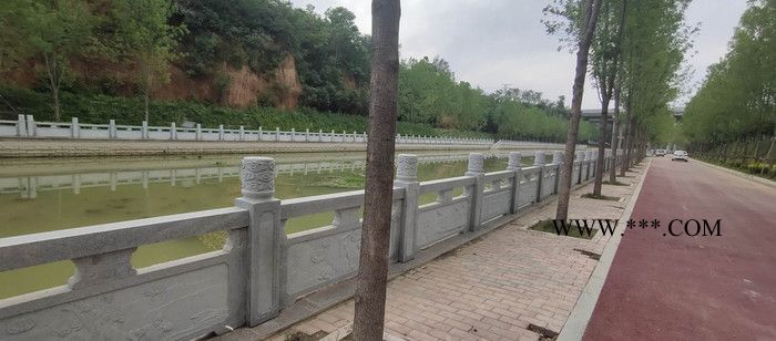 供应大理石石雕栏杆景区桥梁寺庙河道石栏杆价格