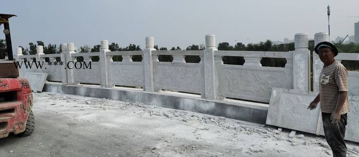 供应大理石石雕栏杆景区桥梁寺庙河道石栏杆价格图8