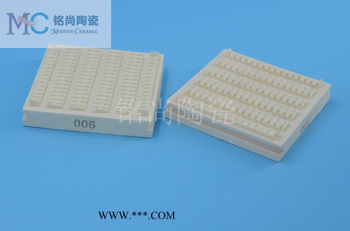 氧化铝托盘 95瓷99瓷陶瓷托盘 刚玉瓷舟 铭尚氧化铝制品图2