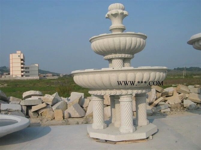 厂家推荐大型户外石雕喷泉小区公园摆件流水中式大理石喷泉图4