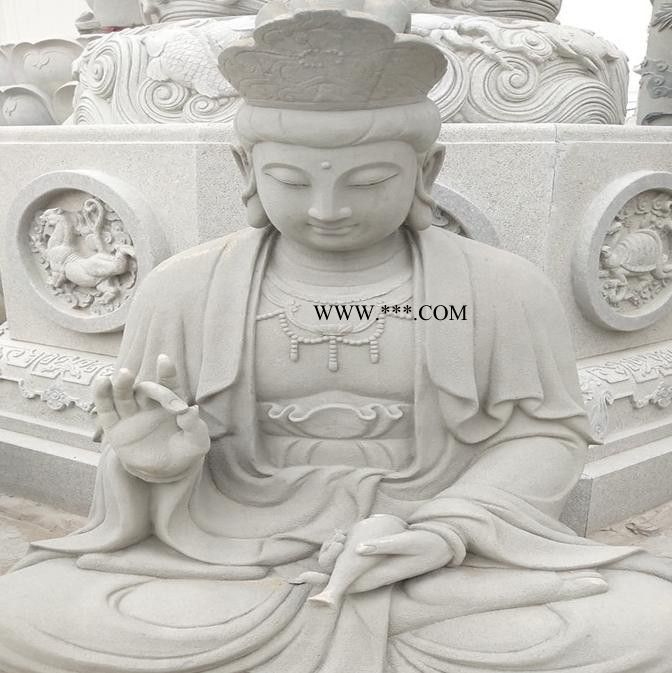 石雕观音 花岗岩观音 石雕观音厂家做大理石观音佛像图片寺庙佛像图3