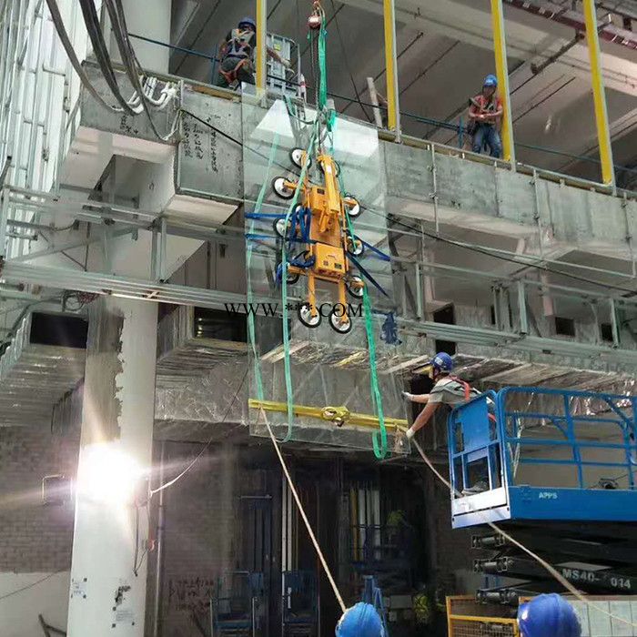 程煤 电动玻璃吸盘 大理石材吸盘吊机 可翻转玻璃吸盘图2