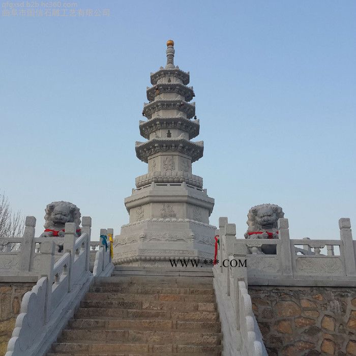 国信石业 大理石花岗岩石塔 大型石雕石塔 石塔  寺庙石塔图2
