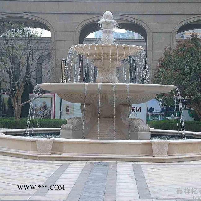 石喷泉厂家 供应晚霞红大理石中式喷泉 广场景观音乐喷泉图4