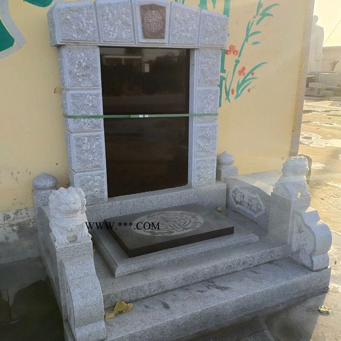 艺澈 石碑石墓群 销售石墓碑 大理石石墓碑图3