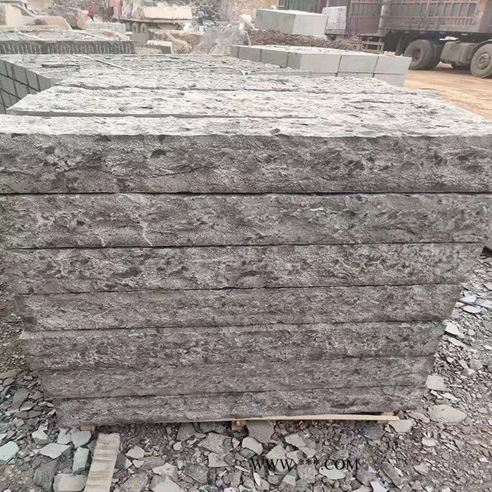 路边石  大理石路边石平石  压顶石图2