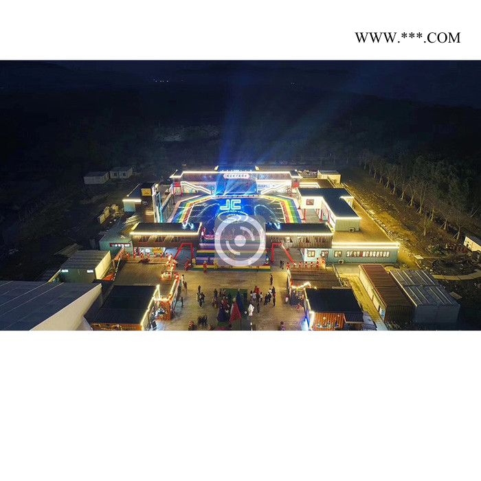汇筑科技可移动集装箱商业街 大理石纹集成板图5