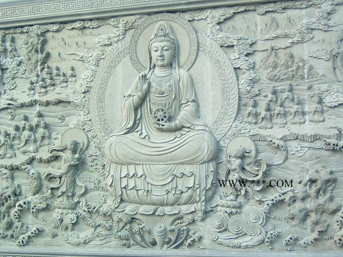 供应石壁画 **大理石石雕壁画 室内外石材壁画 墙面文艺装饰图7