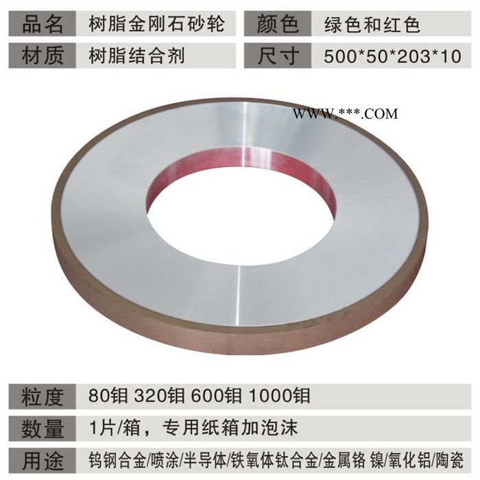 金刚石砂轮片 金刚石砂轮刀 平行金刚石砂轮 平面铣金刚石砂轮 金刚石砂轮尺寸