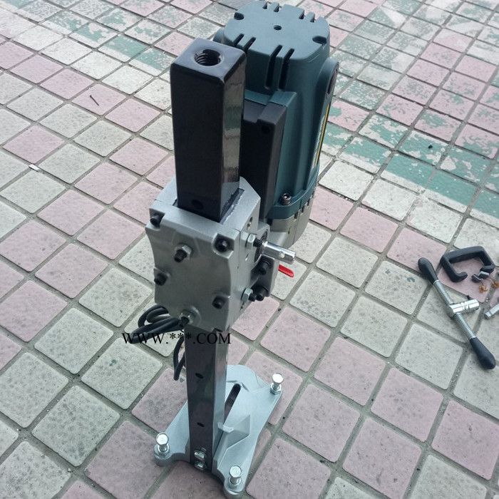 混凝土金刚石钻孔机 立式金刚石打孔机 水钻机15-180mm 钢筋混凝土钻孔机图8